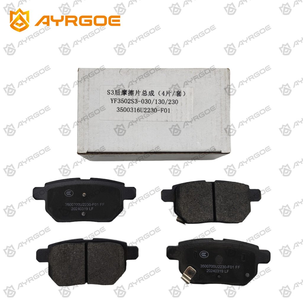 ORIGINAL 3500700U2230-01 Brake Pad Rear JAC S3 2018