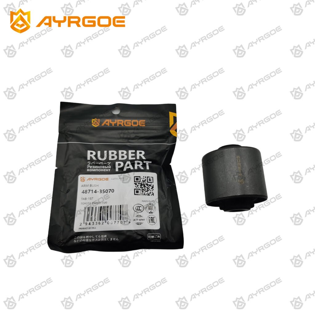AYRGOE 48714-35070-03 Buje de brazo de suspensión Eje delantero, superior, trasero TOYOTA PRADO J120 02-09