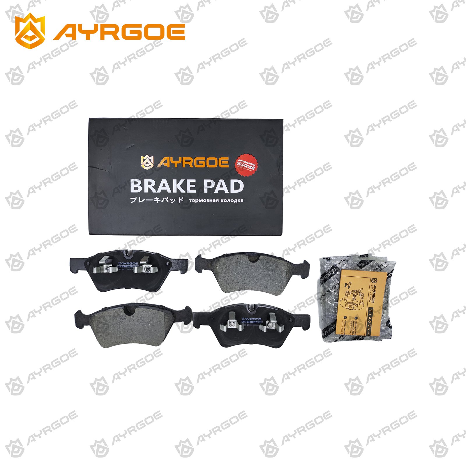 AYRGOE PN0500-03 Тормозные колодки Передний MB W164 X164 W251 W463 AMG S211 2