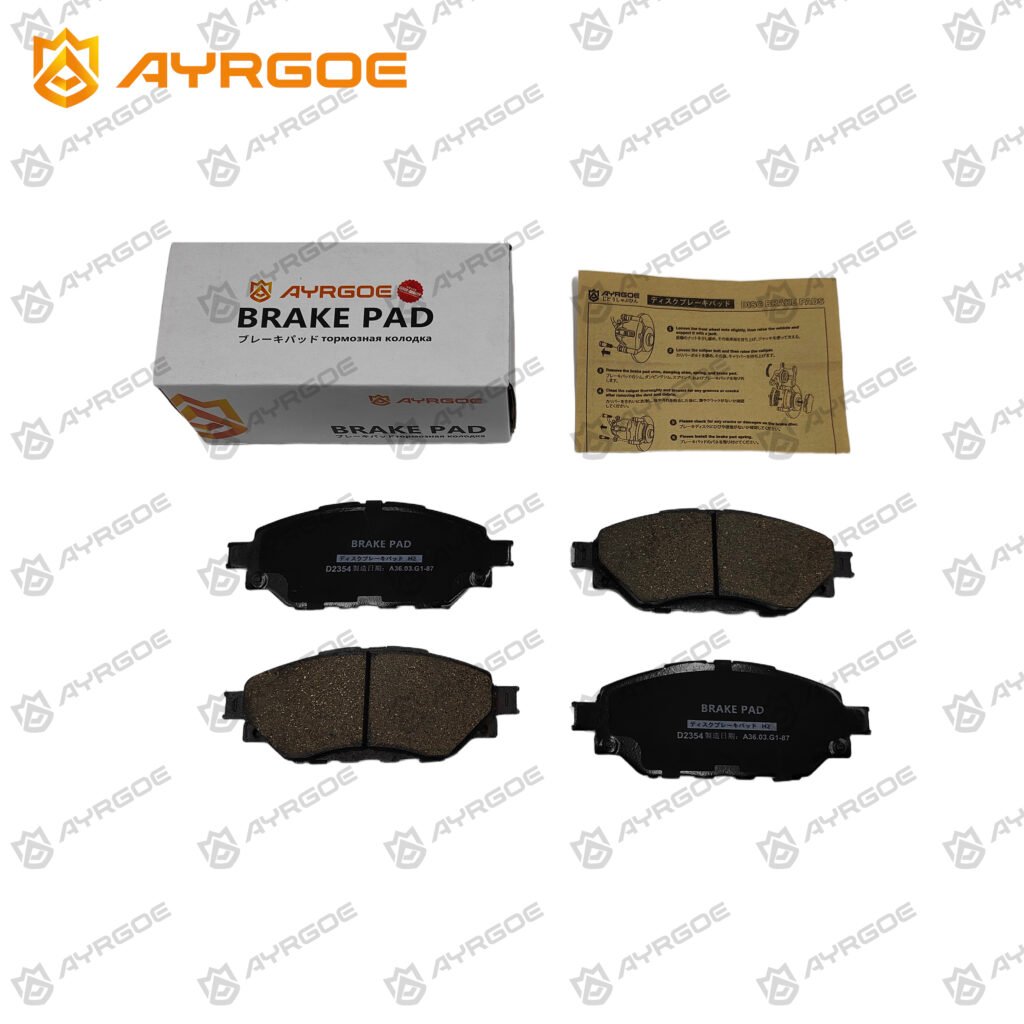 AYRGOE D2354-05 Brake Pad Front Toyota Hilux N120 15-20