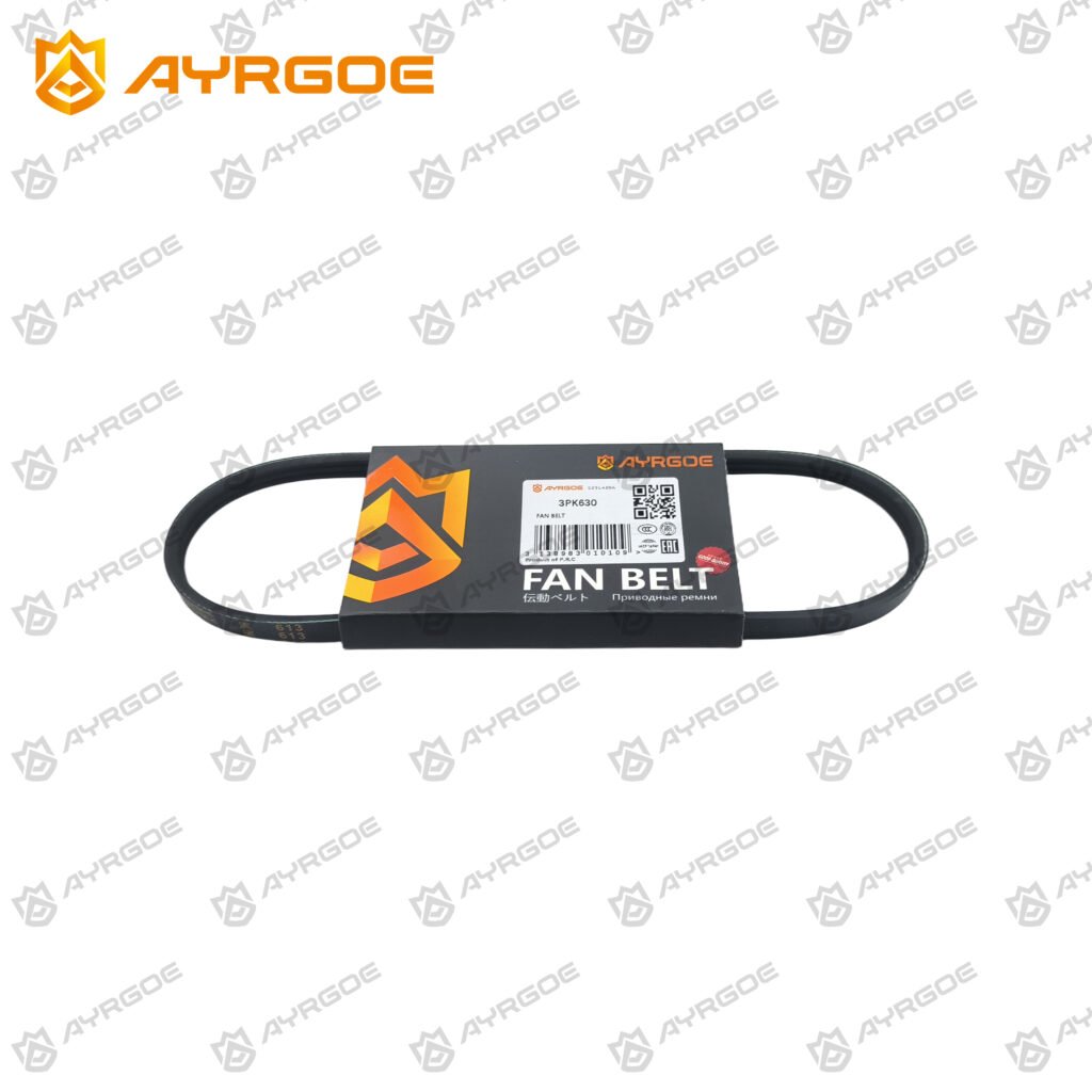 AYRGOE 3PK630-04 Fan Belt TOYOTA 4A-FE 1.6 92-96, 7A-FE, 4A-FE, 5A-FE