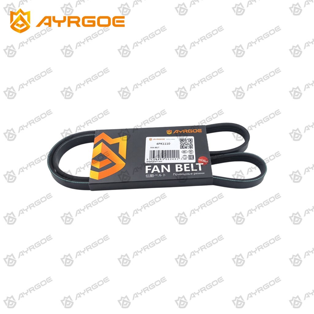 AYRGOE 4PK1110-04 Fan Belt TOYOTA 3RZ-FE 2.7,3RZ-FE丨NISSAN GA16DE, GA16DS, GA15DE, GA15DS