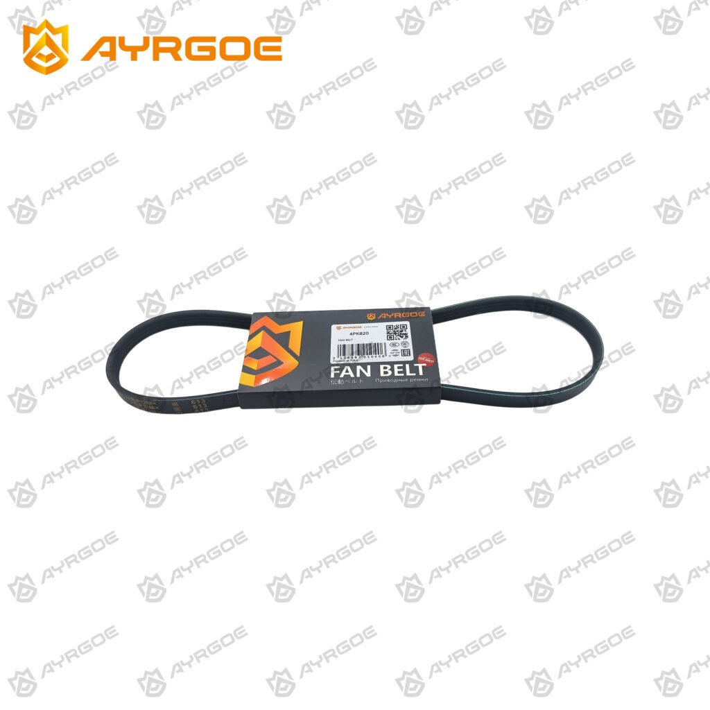 AYRGOE 4PK820-04 Fan Belt TOYOTA 4E-FE 1.3 92-96, 4E-FE, 2E丨HONDA B20B丨NISSAN YD25DDTI丨HONDA B20B