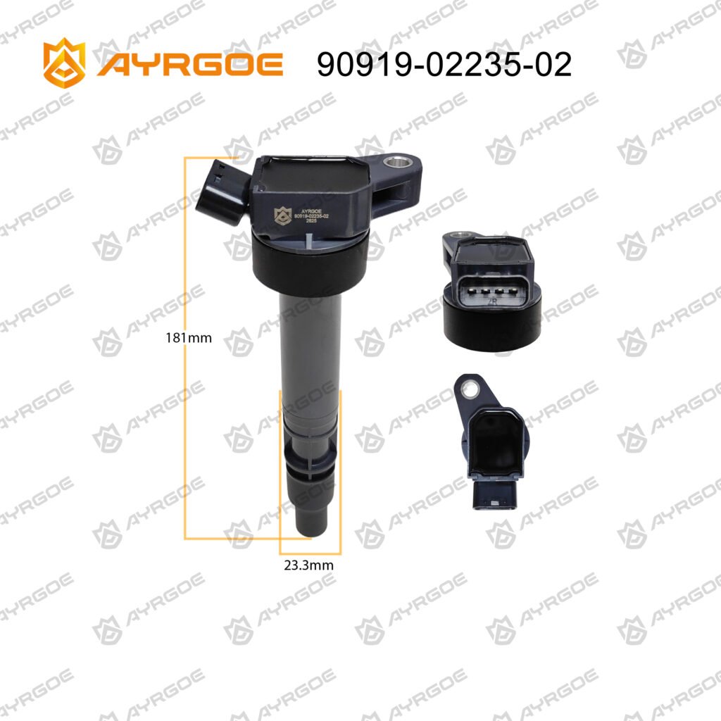 AYRGOE 90919-02235-02 Ignition Coil Toyota 3S-FSE/Nadia 98-03 2.0