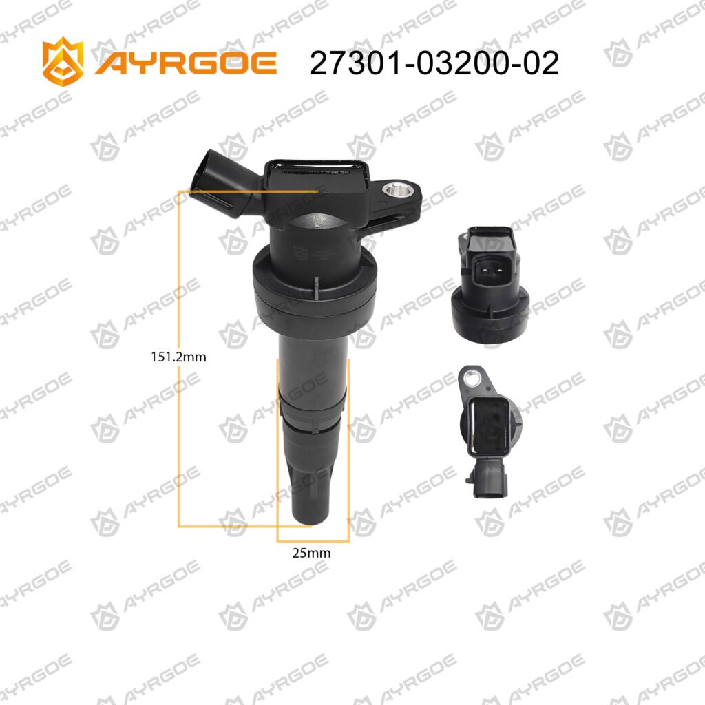 AYRGOE 27301-03200-02 Катушка зажигания Hyundai G4LC 1.4/Accebt(Solaris) HC 17-/i30 14-/Rio YB 15-/Ceed CD 18-