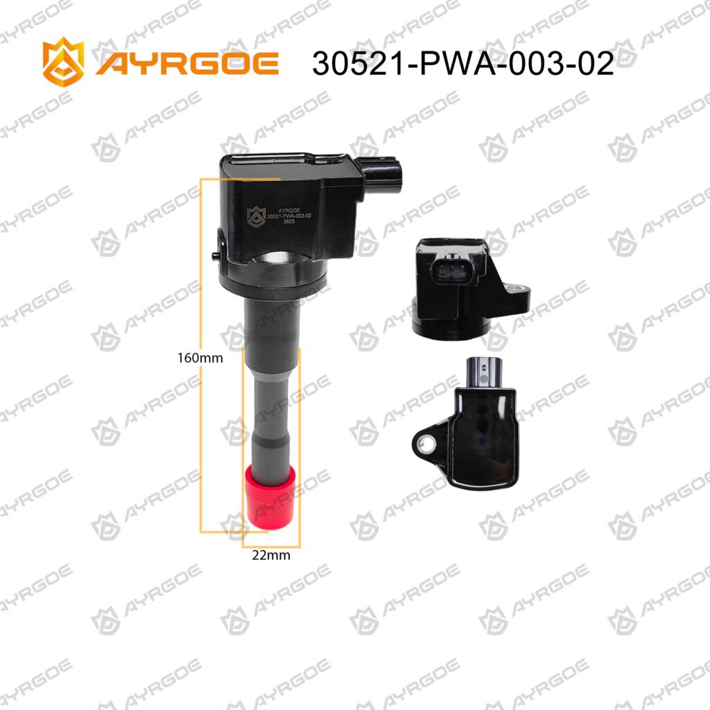 AYRGOE 30521-PWA-003-02 Катушка зажигания Honda L12A 1.2,L13A 1.3,L15A 1.5/Civic 03-12/Jazz 06-08/City 03-08