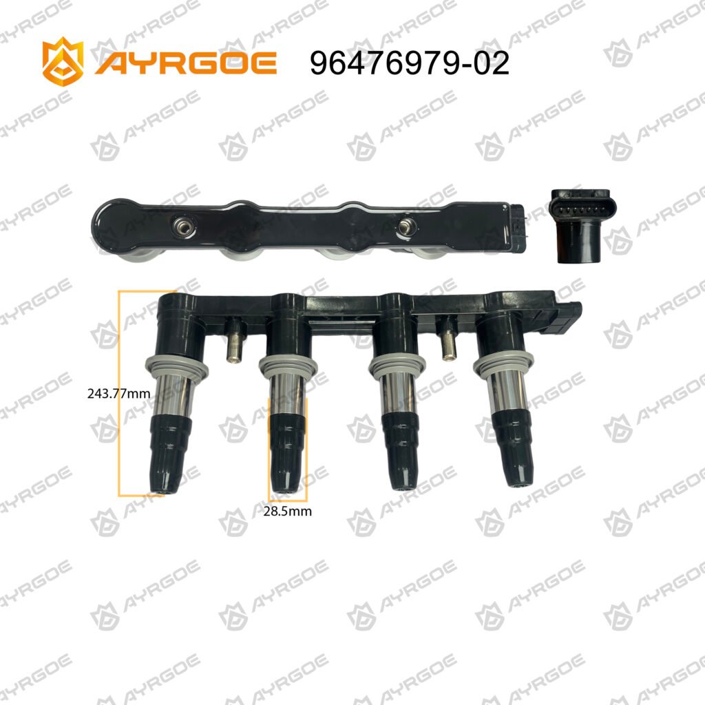 AYRGOE 96476979-02 Ignition Coil Chevrolet F18D4 1.8,F16D3 1.6, F14D3 1.4/Aveo (T250) 1.4 F14D4 08-/Cruze 09-/Opel Astra J 10- F18D4/Daewoo
