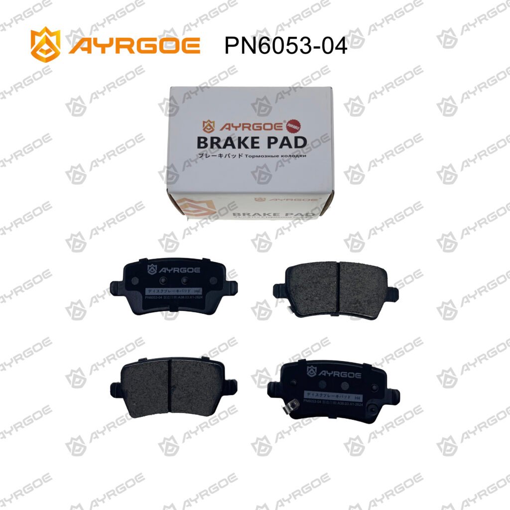 AYRGOE PN6053-04 BRAKE PAD RR JAC J7 PLUS 1.5T 2024--/JS5 1.5T 2024--/JS8 1.5T 2024-- /MOSKVICH (AZLK)    3 /6