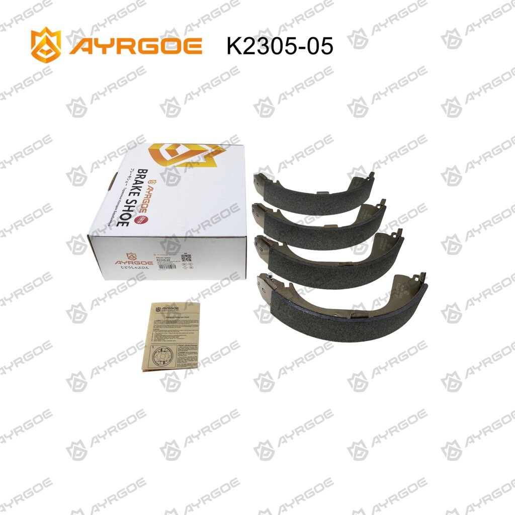 AYRGOE K2305-05 BRAKE SHOE RR Toyota Land Cruiser Prado 90 96-02 4-Runner/Surf N130/N180/N185 88-02