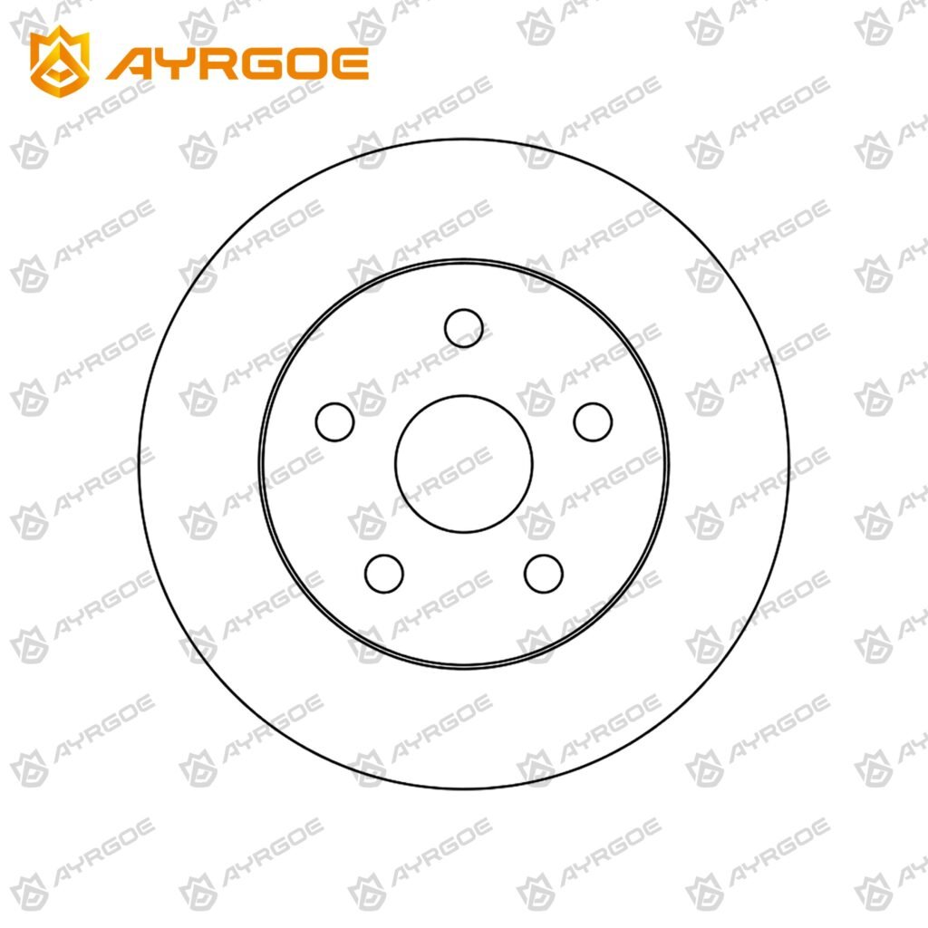 AYRGOE DG9C2A315BD-04 BRAKE DISC RR FORD MONDEO V/FUSION 13-20