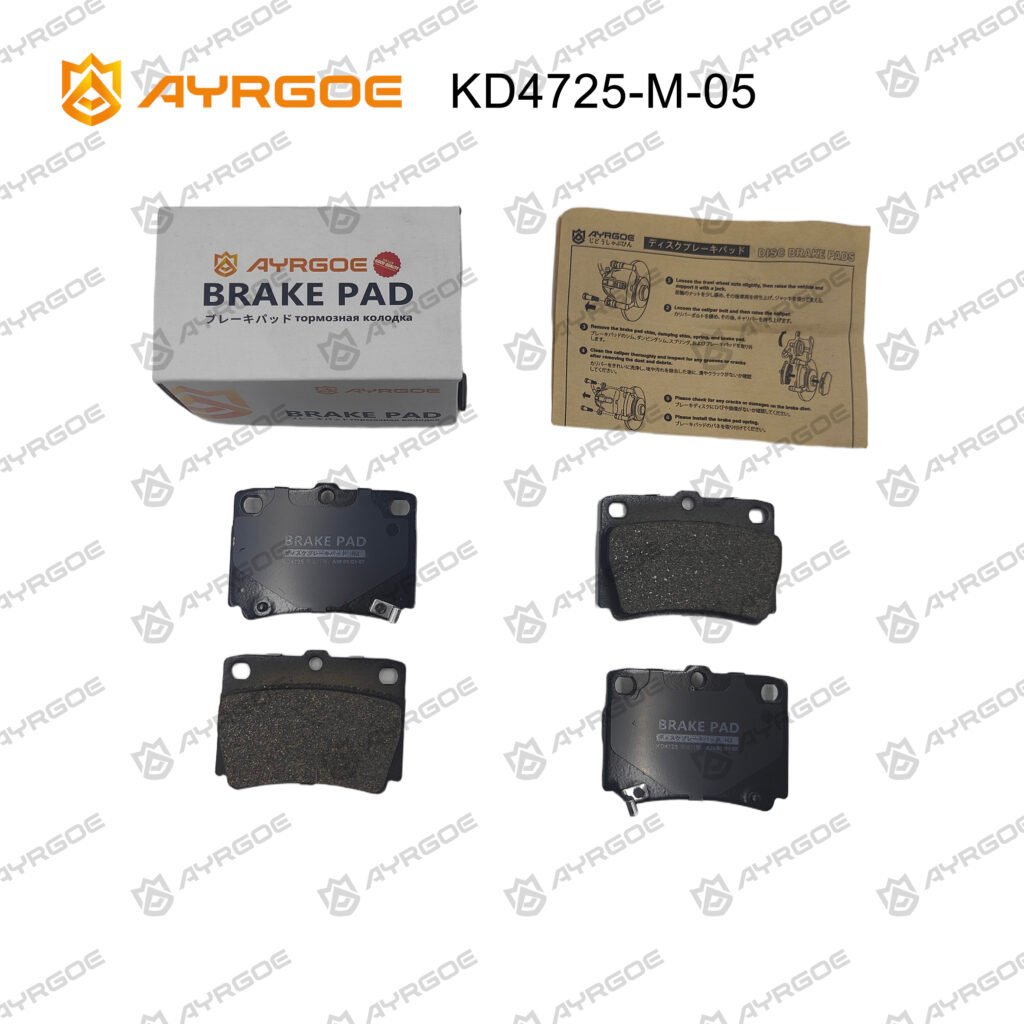 AYRGOE KD4725-M-05 BRAKE PAD RR CHALLENGER