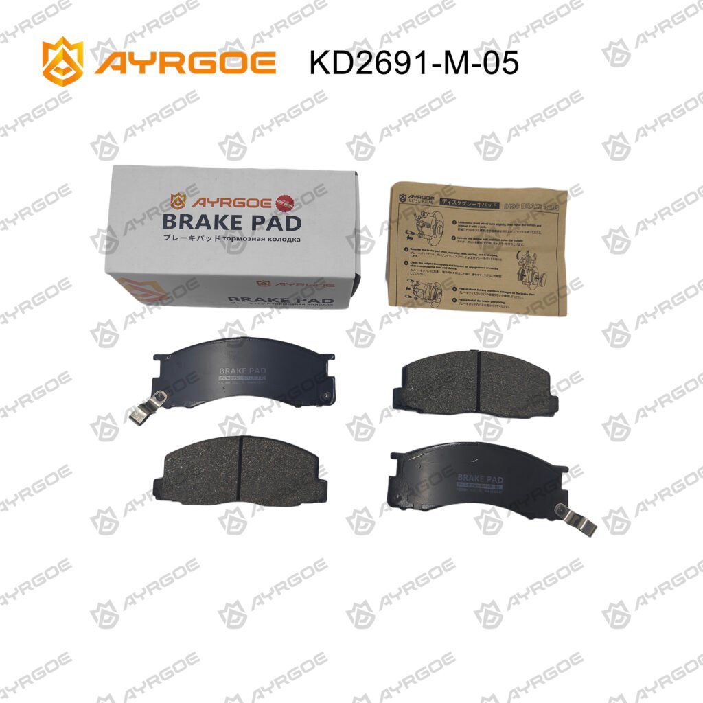 AYRGOE KD2691-M-05 BRAKE PAD FR TOYOTA PREVIA I 2.4L 1990-2002 TZ-FE