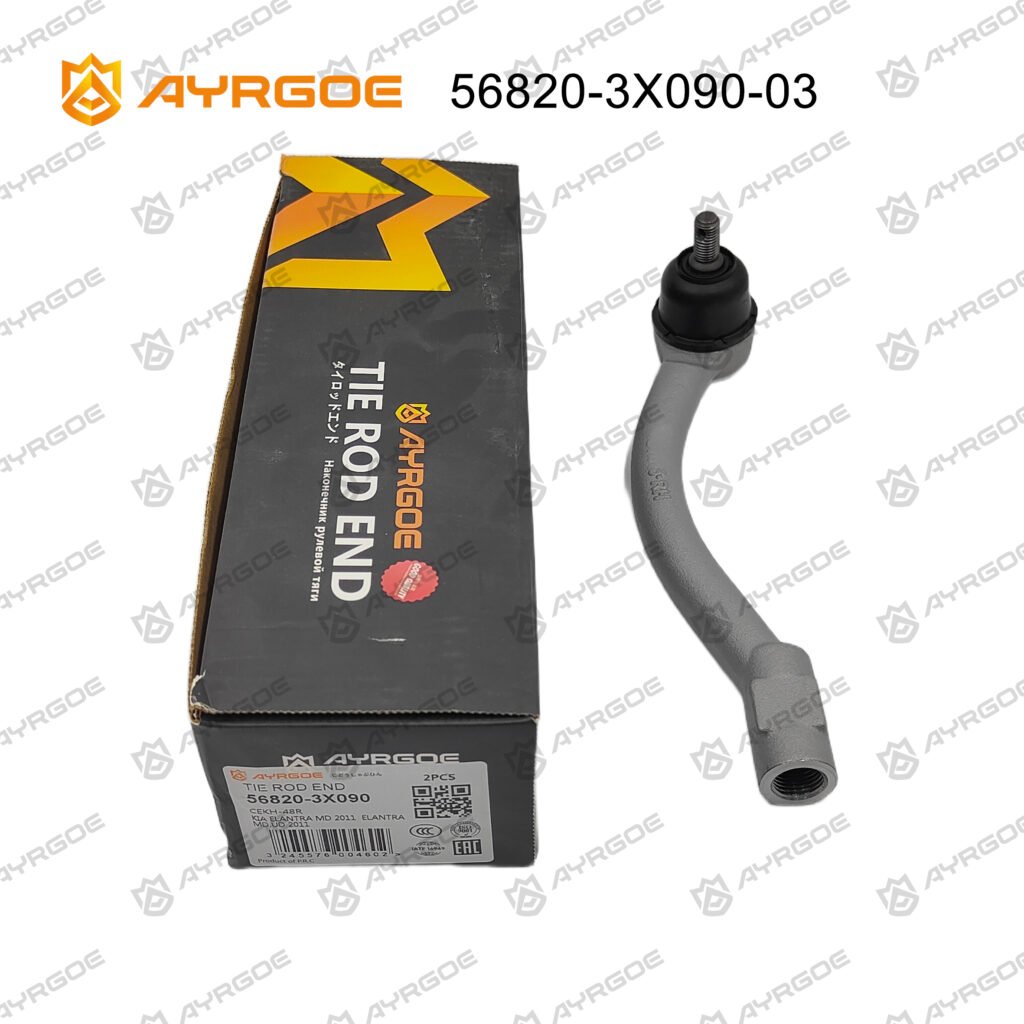 AYRGOE 56820-3X090-03 TIE ROD END RH HYUNDAI ELANTRA MD,UD 11-15/i30 GD 11-17 / VELOSTER FS 11-14 /SOUL AM 09-13 / CEED JD 12-18 / SOUL PS 14-